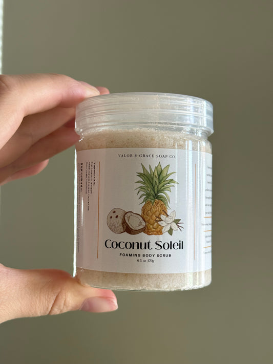 Coconut Soleil Foaming Sugar Scrub