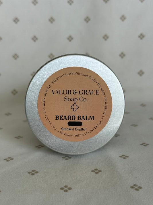 Smoked Leather Beard Balm